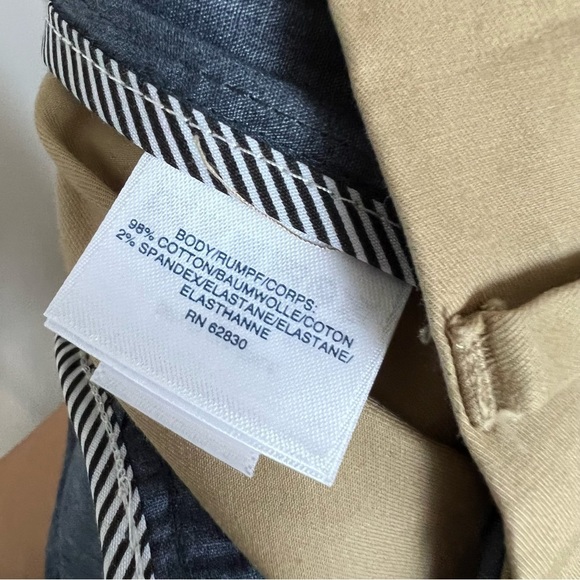 Lands' End Men's Tailored Fit Classic Clothing Khaki Pants Uniform Office Casual - Picture 9 of 11